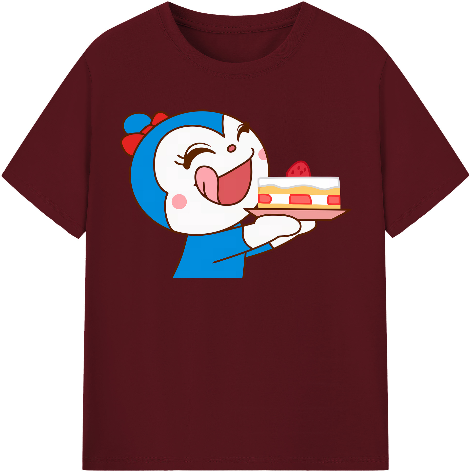 （画像用） アンパンマン Anpanman 綿100％半袖Tシャツ（フロントプリント）